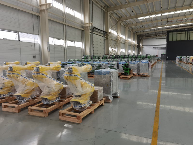 6DOF Mechanical Robotic Arm: Advanced Loading and Unloading Material Robot for CNC Manipulation
