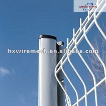 An Ping PVC Coated Wire Mesh Fence ( Wire Mesh Fence Panel + Square/rectangle or round Post + Anti-theft Clips)