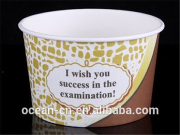 Double PE ice cream paper bowl