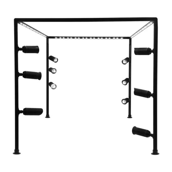 China Customized 12V Magnetic LED Showcase Lamp - Black Display Light