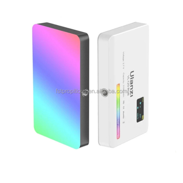 ULANZI VL120 RGB Video Light - Portable LED Panel for DSLR Photography and YouTube/TikTok Lighting