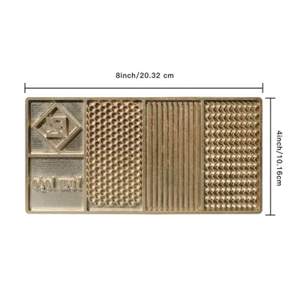 Cocktail Brand Monogram Popsicle Mold