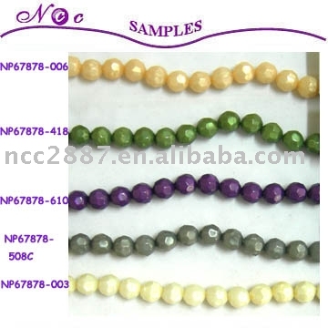 Plastic beads