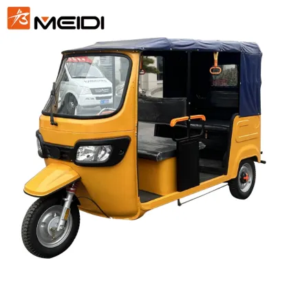 Meidi Electric Tuk Tuk Passenger Tricycle Taxi Rickshaw
