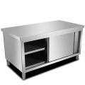 Sliding Doors Commercial Kitchen Stainless Steel Work Table