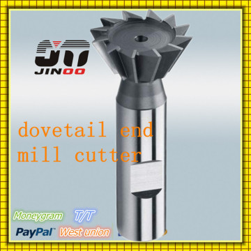 No-Standard Tungsten Solid Carbide Dovetail End Mill Cutter