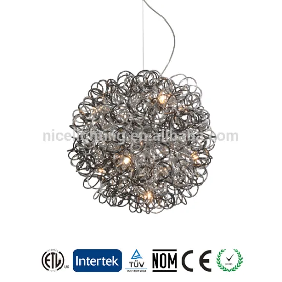 modern aluminum G9 UL/CE Hanging Lamp kitchen design fashion light modern chandelier factory lighting 9 lights chandelier