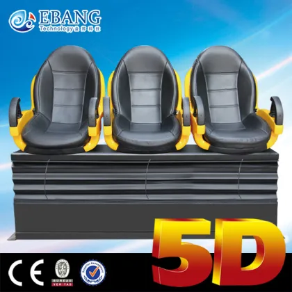 3 dof electric motion simulator theater seating chairs outdoor