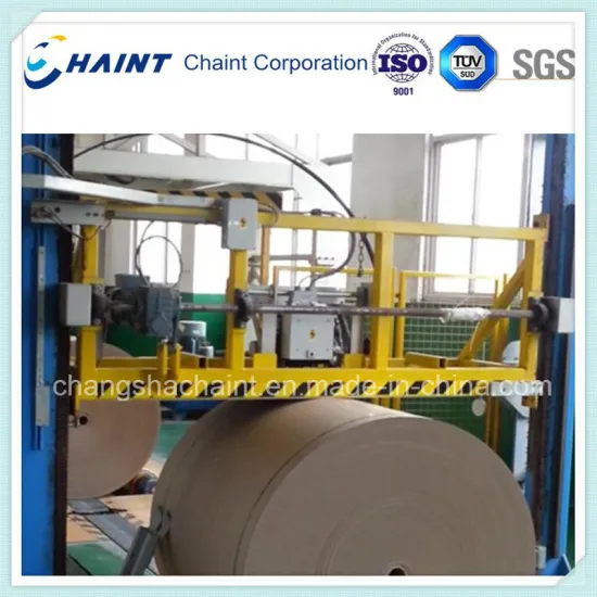 Handling and Strapping System with Strapping Machine