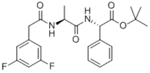 (2S)-N-[N-(3,5-Difluorophenacetyl)-L-alanyl]-2-phenylglycine tert-butyl ester CAS 208255-80-5