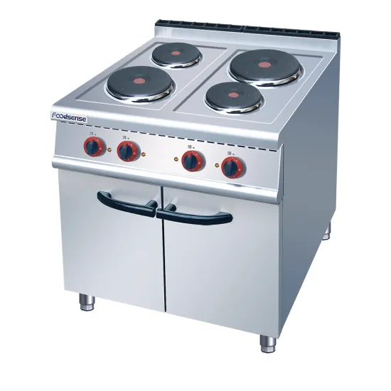 High Quality Commercial Kitchen Equipment Electric Cooker with Cabinet