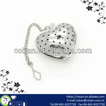 Heart Shape Stainless Steel Tea Strainer CK-TI0010