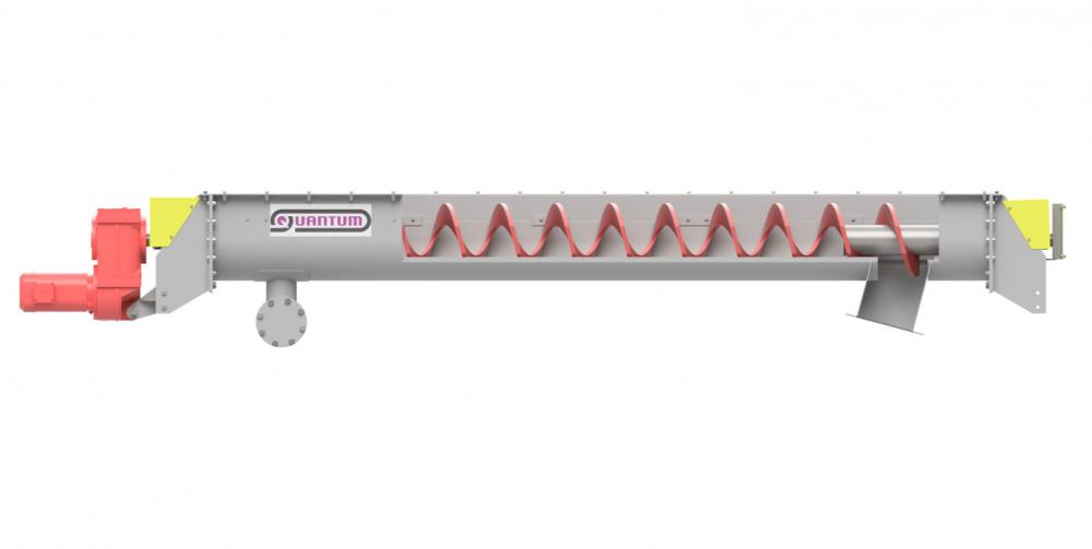 Shaftless Screw Conveyor for Watse Sticky Water