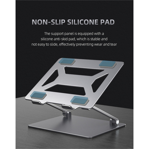 Stand per laptop per scrivania, supporto per computer portatile ergonomico