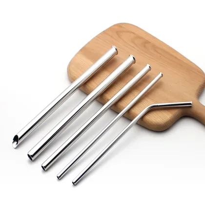 High-quality Stainless Steel Drinking Straws Free Custom