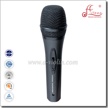 Professional Moving-coil 2.5m Cable MIC Price Plastic MIC Wired Metal Microphone