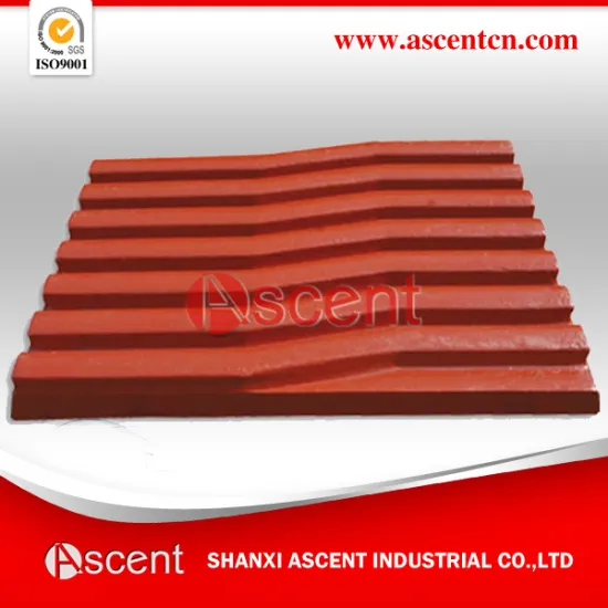 Concave upper casting steel Z120MC20-22