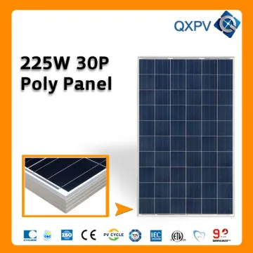 30V 225W Poly Solar Panel