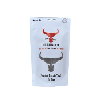 Resealable Recycling tear notch pet food bag