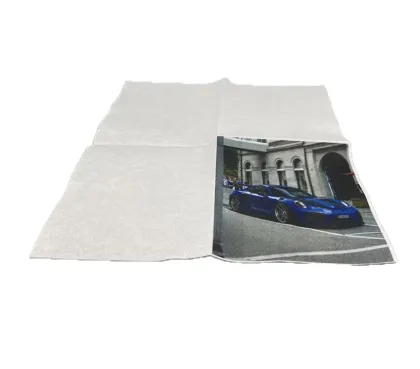 high quality Digital printing technology folded Napkin