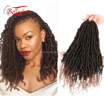 Hot sell Bomb Twist Afro Spring Twist Hair 2021 New Trendy Wholesale Price bomb twist crochet hair braids