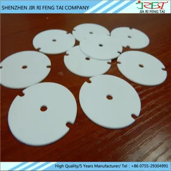 No pollution environment protection electronic ceramic /alumina ceramic insulation disc