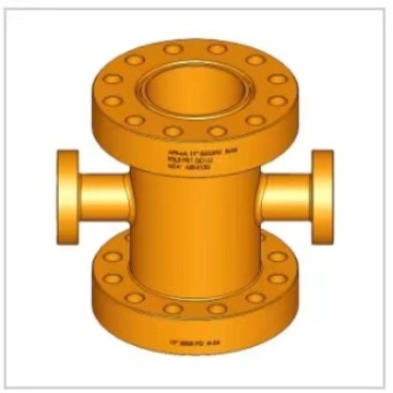 Εξοπλισμός πετρελαίου Wellhead Drilling Spool