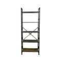 Office Rustic Brown Standing Display scaffale