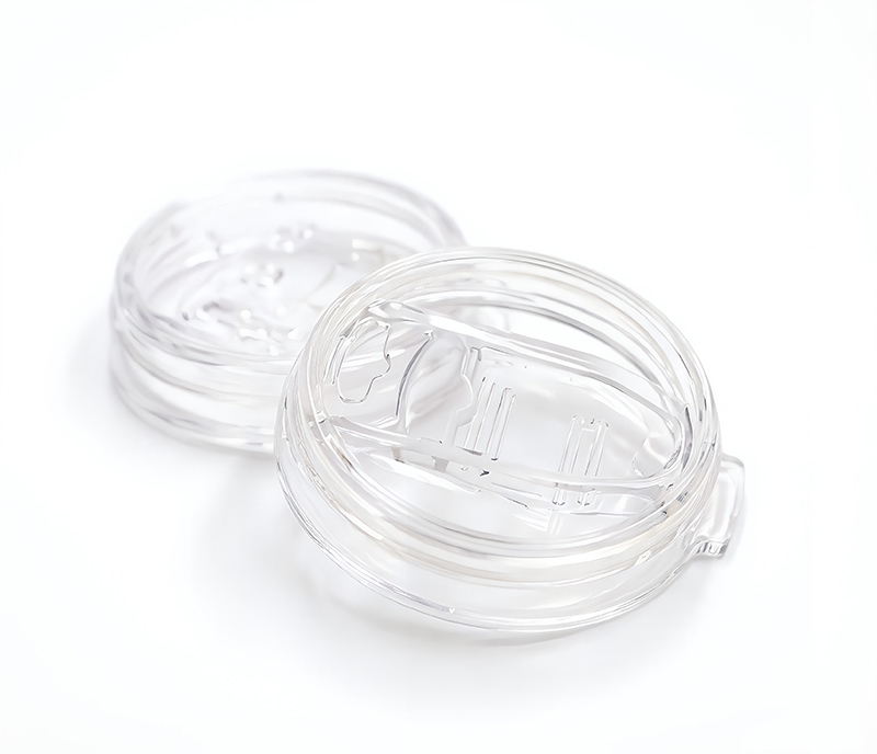 travel mug with transparent lid