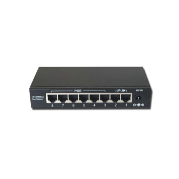 Switch di uscita 24v poe a 8 porte non standard passivo