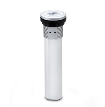 pneumatic lifting desktop socket