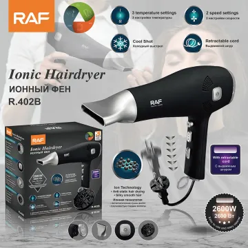 Professional Ionic Hair Salon 2 Speed Electric Hair Dryer for Home Use Beauty Care Lightweight