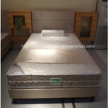 hot sale bed base hotel box spring promotion plain design hotel bed