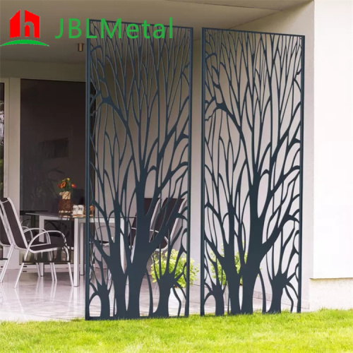 Privacy Partition Wall Garden Steel Panels