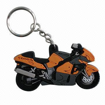Motorcycle PVC Keychain (6P Free), Customized Designs Welcomed