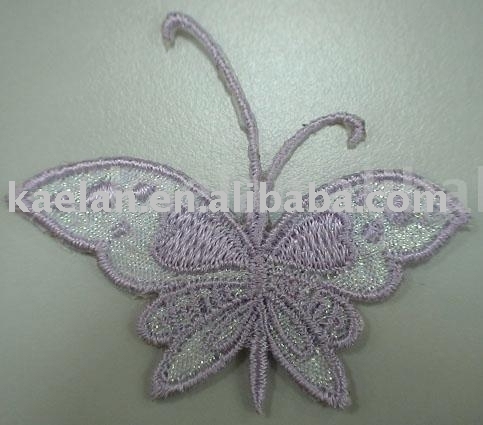 Butterfly Embroidered Patch