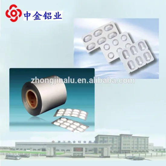 pharmaceutical aluminum foil roll