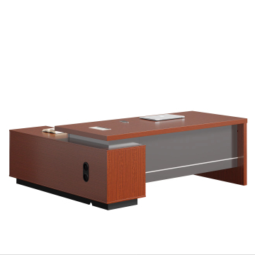Modern Luxury L-Shaped Boss Desk and Chair Set for Office & Home Workstations