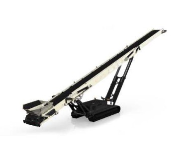 Mobile Tracked Telescopic Stacker for Heavy Duty Radial Conveying