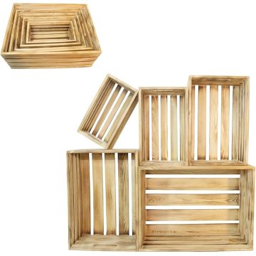 Storage Crate Decorative Wood Crates Wooden Storage Container