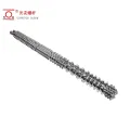 ISO Certified KMD90 PVC Sheet Bimetallic Parallel Twin Bimetallic Screw Barrel