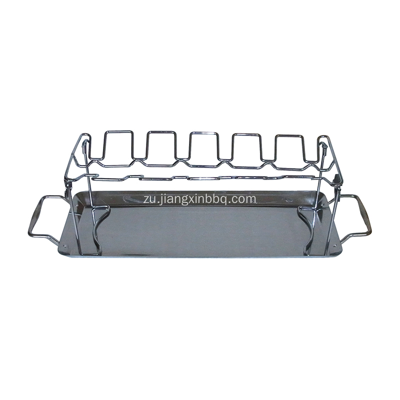 I-Barbecue Leg Ne-Wing Grill Rack Yezinkukhu