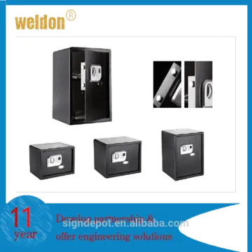 Weldon Hot safety smart metal steel safe box for home floors safe and office used electronic digital safe box
