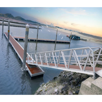 China Manufacturer Aluminum Marine Walking Transportation Connection Platform Gangway