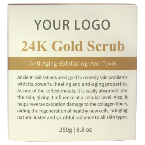 24K Gold Collagen Exfoliating Body Scrub