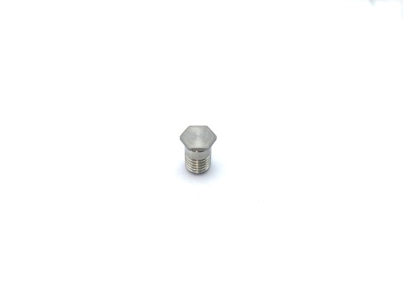 303 stainless steel M7*10 hexagon shaped bolt metric hex head machine screws