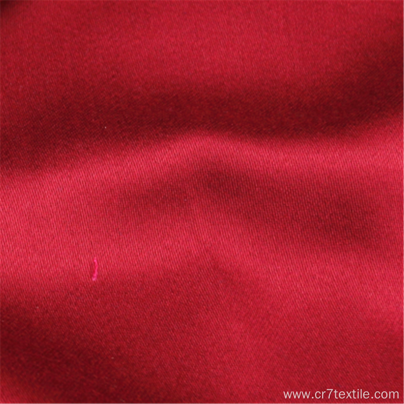 Wine Red 100% Rayon Satin Dyed Yarn Fabric