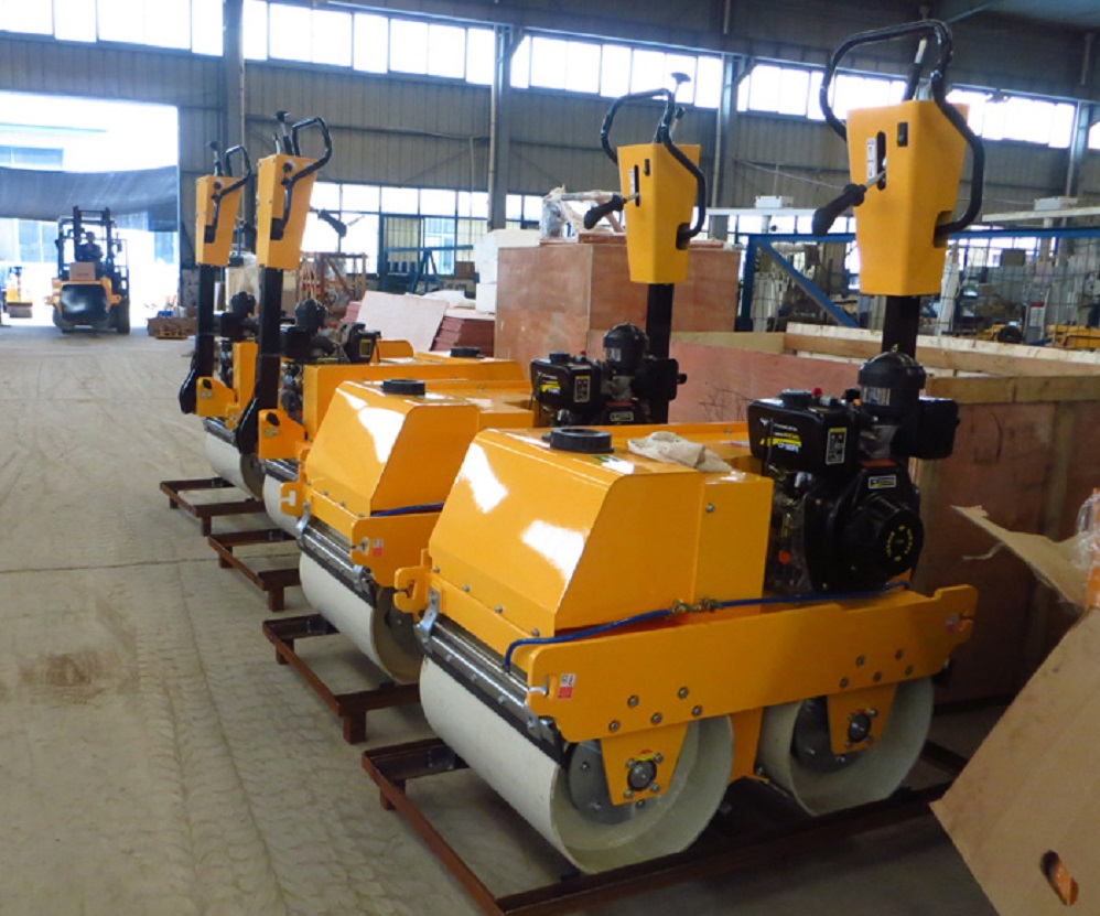 550kg Diesel Walk Behind Roller Compactor