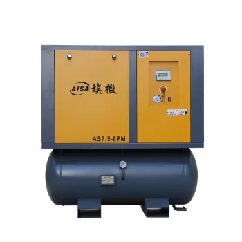 7.5KW/0.8Mpa 4In1 screw air compressor