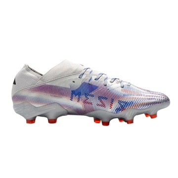 White Cheap Sport Shoes: Men's Football Boots, High Ankle Spikes, and Soccer Cleats